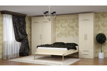 Комплект мебели со шкаф-кроватью трансформер Ратмир в Нюрбе - nyurba.mebel54.com | фото