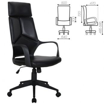 Кресло офисное BRABIX Prime EX-515 (экокожа) в Нюрбе - nyurba.mebel54.com | фото