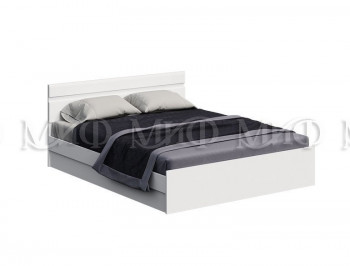 Кровать Нэнси New 1,4м (Белый/белый глянец) в Нюрбе - nyurba.mebel54.com | фото