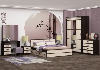 Модульная спальня Сакура в Нюрбе - nyurba.mebel54.com | фото