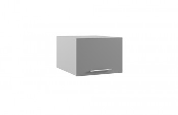 Ройс ГПГ 500 Шкаф верхний горизонтальный глубокий (Графит софт/корпус Серый) в Нюрбе - nyurba.mebel54.com | фото