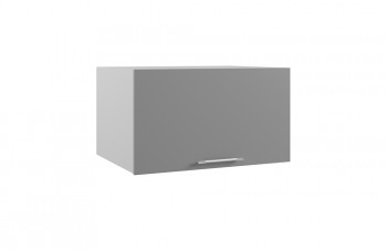 Ройс ГВПГ 800 Шкаф верхний горизонтальный глубокий высокий (Графит софт/корпус Серый) в Нюрбе - nyurba.mebel54.com | фото