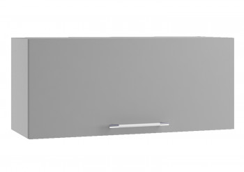 Ройс ПГ 800 Шкаф верхний горизонтальный (Графит софт/корпус Серый) в Нюрбе - nyurba.mebel54.com | фото